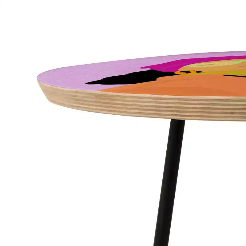 EELISE_NDRI K Thanks Round Side Table - Deny Designs