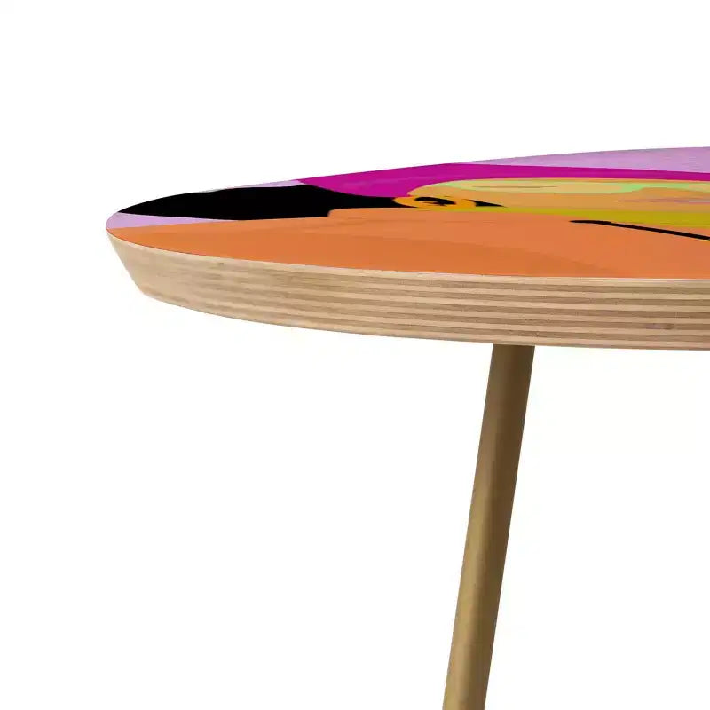 EELISE_NDRI K Thanks Round Side Table - Deny Designs