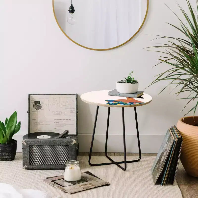 Maritza Lisa Always Looking Up Side Table - Deny Designs