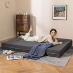 Divano Letto Pieghevole da 20 cm con Schiuma ad Alta Densità e Rivestimento Lavabile Misura Singola/Matrimoniale