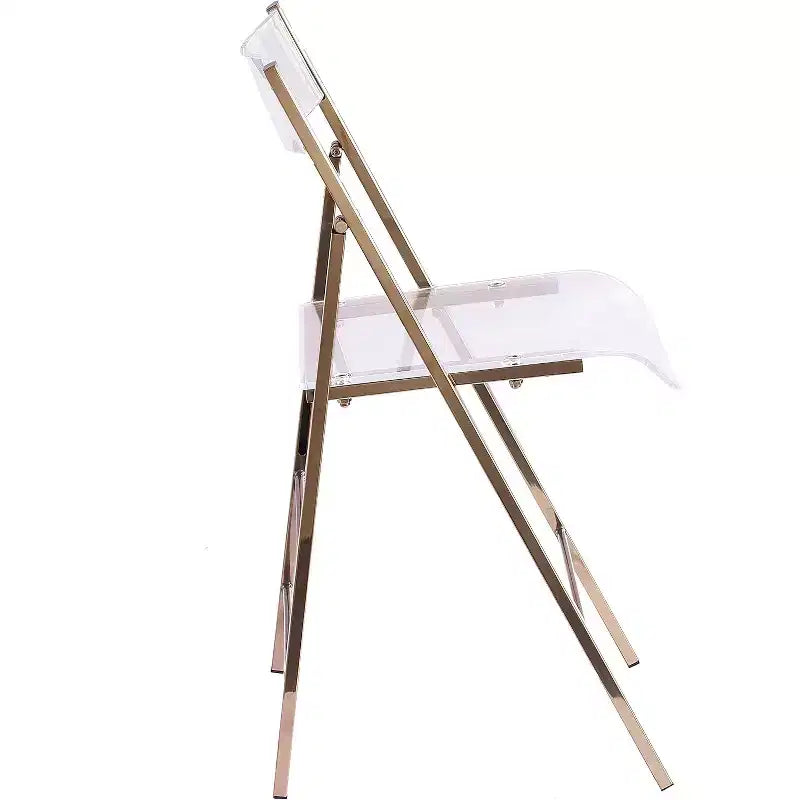 Flex Sedie Pieghevoli Moderne di Lusso in Acrilico Lucite PK