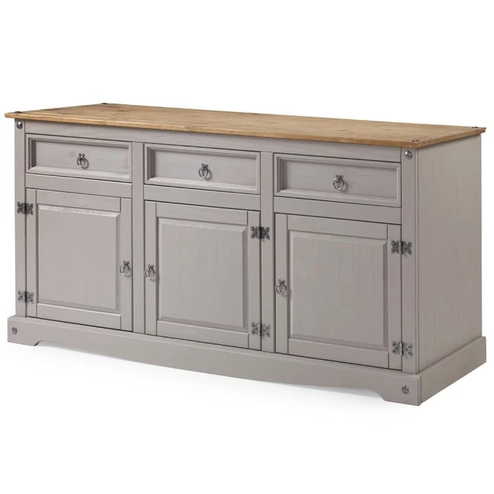 65 Credenza da buffet in legno stile rustico - Collezione Corona