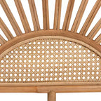 Testiera in Rattan Naturale, Marrone