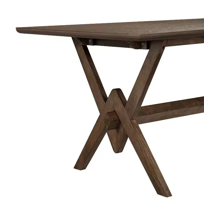 Christopher Knight Home Simon Set da Pranzo 5 Pezzi in Legno di Hevea Moderno di Metà Secolo con Sedie Imbottite in Bouclé