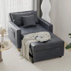 Poltrona Letto Trasformabile Regolabile, 3-in-1, Diversi Colori, Adatta a 1 Persona