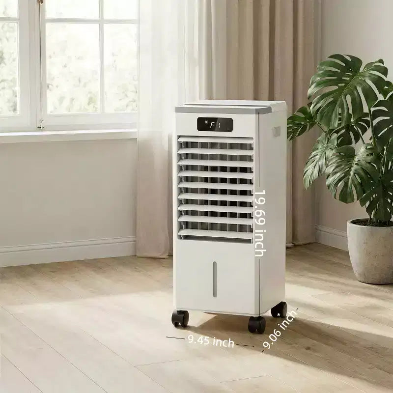 Raffrescatore Evaporativo Portatile da 7L con Telecomando, 3 Velocità, Timer e Funzione Oscillante per Casa e Ufficio