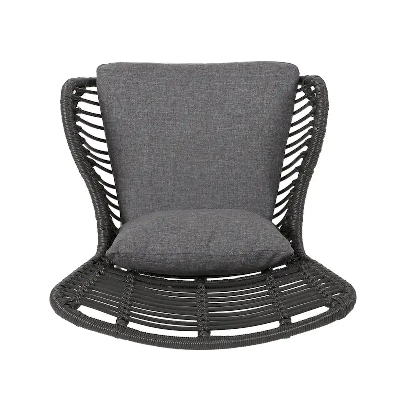 Set conversazione Montana Outdoor in 5 pezzi in vimini di Christopher Knight Home