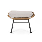Set conversazione Montana Outdoor in 5 pezzi in vimini di Christopher Knight Home
