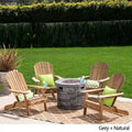 Set da 5 pezzi di sedie Adirondack Maison Outdoor di Christopher Knight Home