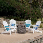 Set da 5 pezzi di sedie Adirondack Maison Outdoor di Christopher Knight Home