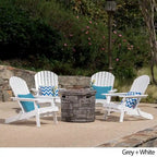 Set da 5 pezzi di sedie Adirondack Maison Outdoor di Christopher Knight Home