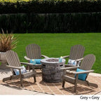 Set da 5 pezzi di sedie Adirondack Maison Outdoor di Christopher Knight Home