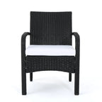Set Conversazione da Esterno in Rattan Sintetico a 4 Pezzi Cordoba con Cuscini di Christopher Knight Home