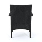 Set Conversazione da Esterno in Rattan Sintetico a 4 Pezzi Cordoba con Cuscini di Christopher Knight Home