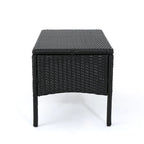 Set Conversazione da Esterno in Rattan Sintetico a 4 Pezzi Cordoba con Cuscini di Christopher Knight Home