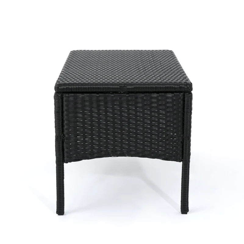 Set Conversazione da Esterno in Rattan Sintetico a 4 Pezzi Cordoba con Cuscini di Christopher Knight Home