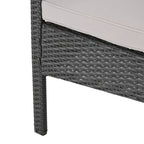 Set Conversazione da Esterno in Rattan Sintetico a 4 Pezzi Cordoba con Cuscini di Christopher Knight Home