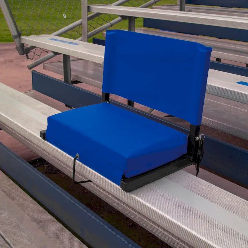 Chaise de stade pliante Outdoor Leisure Products 21 bleue