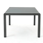 Set da conversazione da esterno a 5 pezzi in alluminio Cape Coral con cuscini di Christopher Knight Home