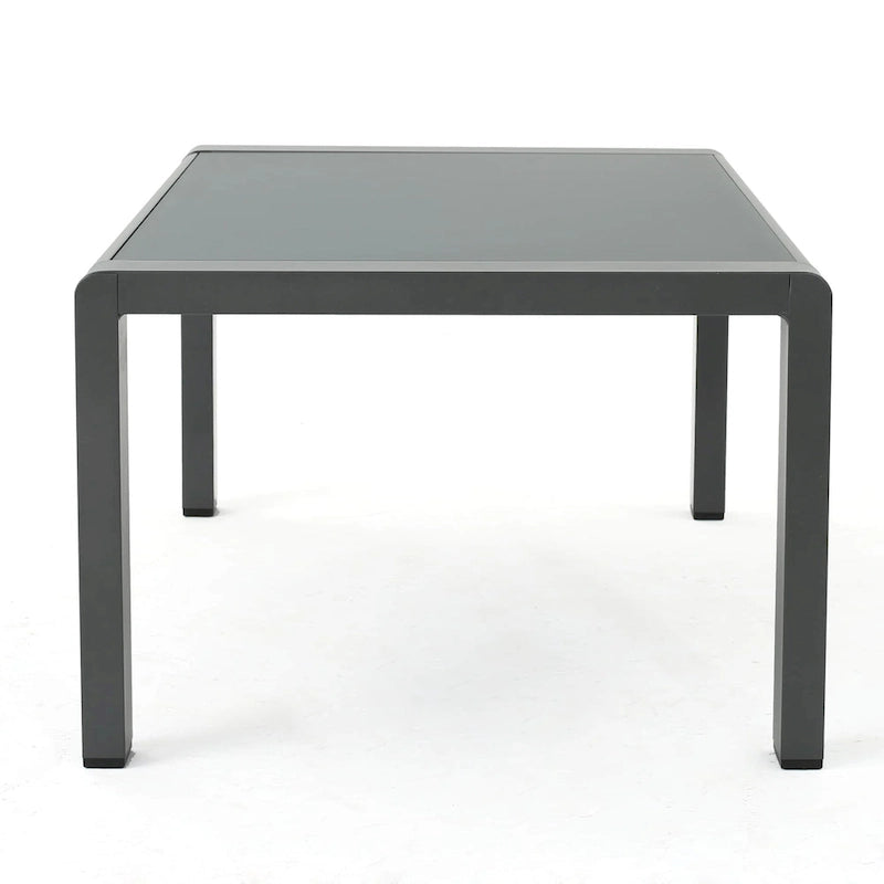 Set da conversazione da esterno a 5 pezzi in alluminio Cape Coral con cuscini di Christopher Knight Home