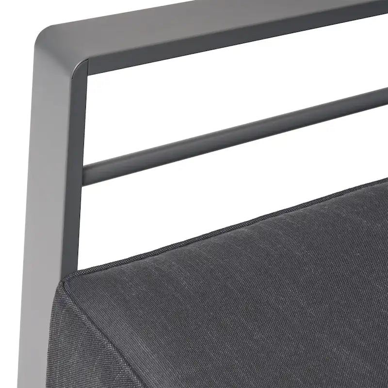 Set da conversazione da esterno a 5 pezzi in alluminio Cape Coral con cuscini di Christopher Knight Home