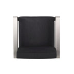 Poltrone da club da esterno in alluminio Aviara (set da 2) di Christopher Knight Home