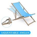 Sedia a sdraio pieghevole da spiaggia (set di 2)