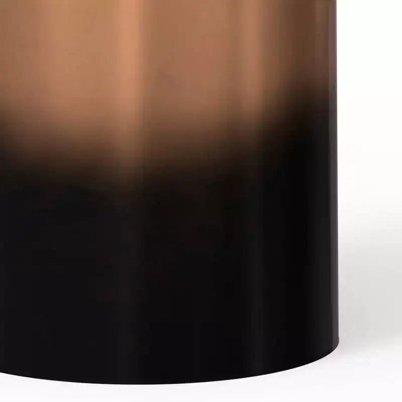Lance Metal Cylinder Accent Table Ombre - WyndenHall