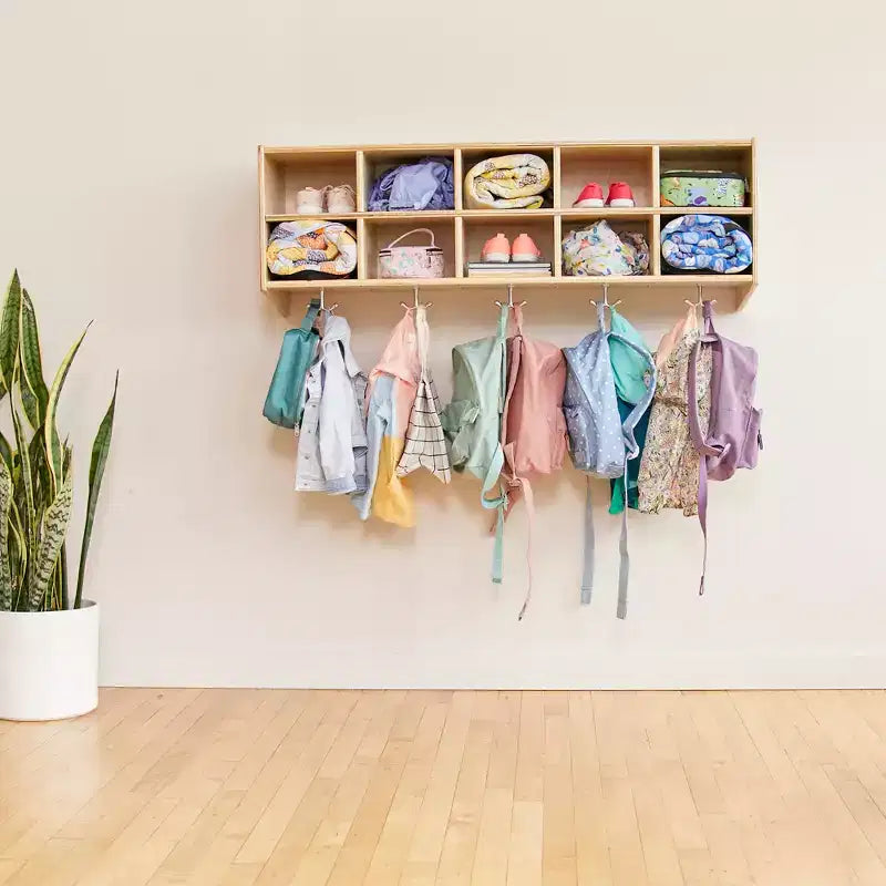 Meuble de rangement ECR4Kids Streamline 20 bacs avec 20 bacs à façade ouverte, 4x5, Meuble pour enfants