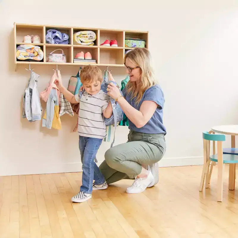 Meuble de rangement ECR4Kids Streamline 20 bacs avec 20 bacs à façade ouverte, 4x5, Meuble pour enfants