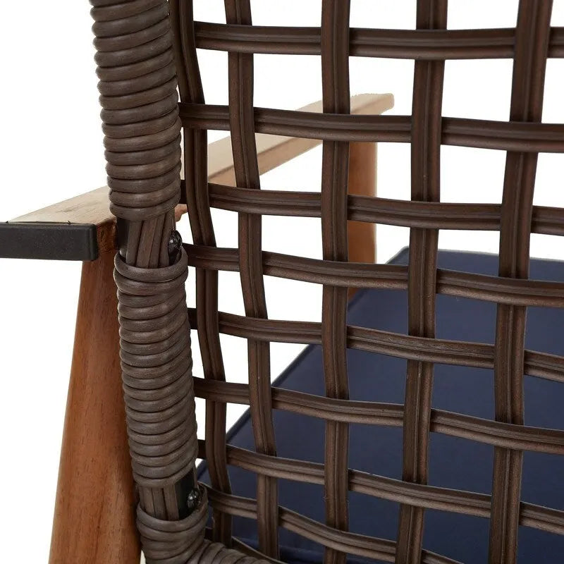 Set da conversazione per esterni Mesh da 9 pezzi