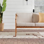 Middlebrook Designs Divanetto da esterno in legno massello