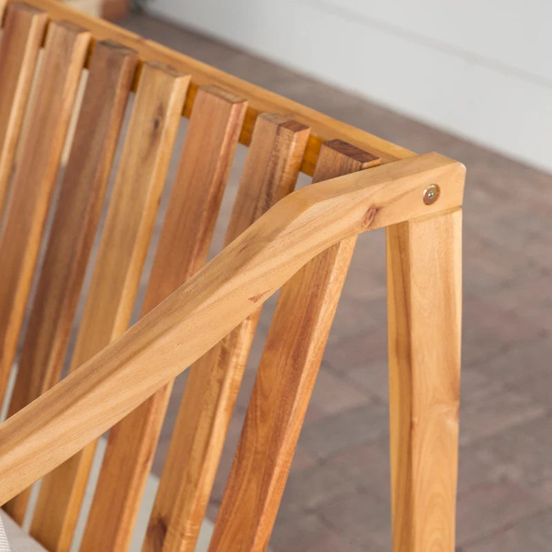 Middlebrook Designs Divanetto da esterno in legno massello