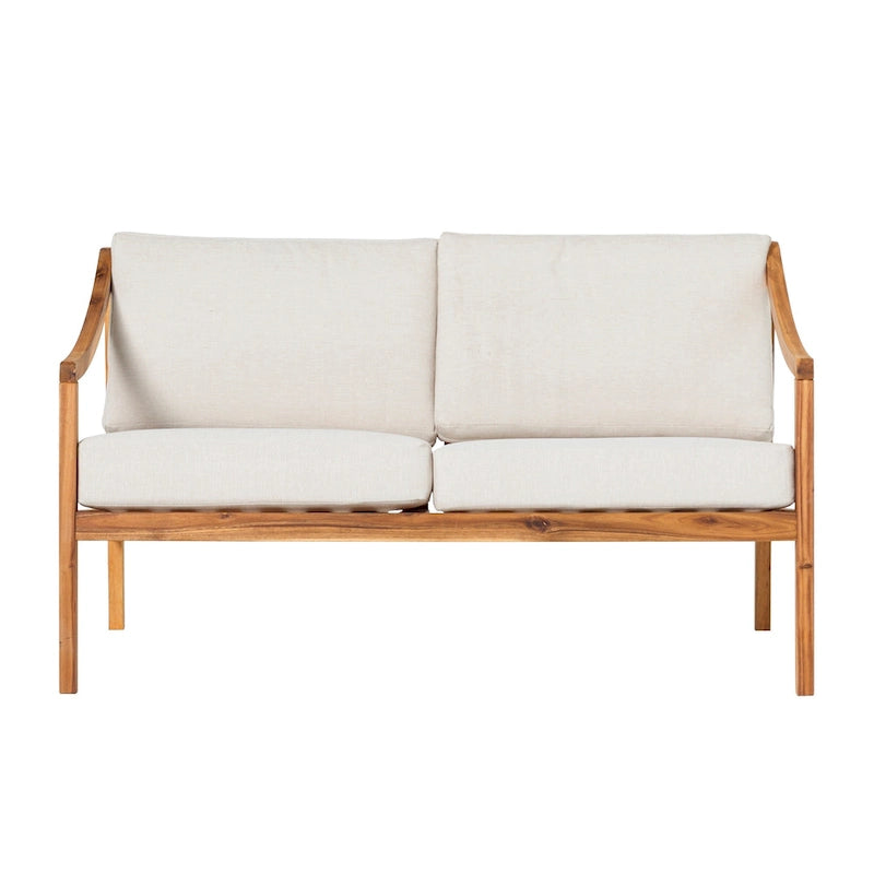 Middlebrook Designs Divanetto da esterno in legno massello