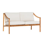 Middlebrook Designs Divanetto da esterno in legno massello