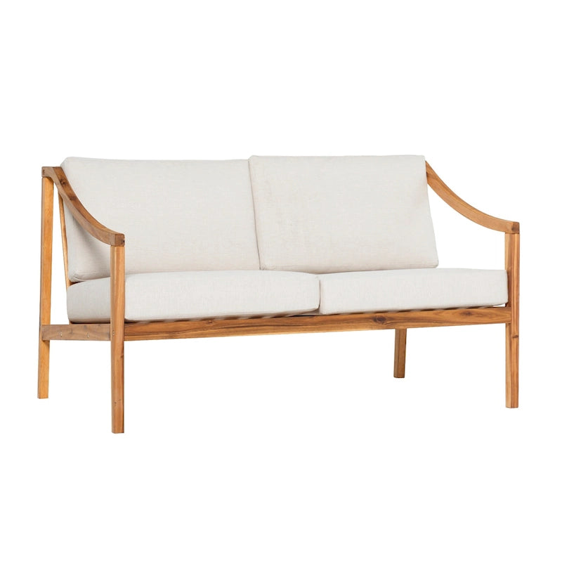 Middlebrook Designs Divanetto da esterno in legno massello