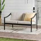 Middlebrook Designs Divanetto da esterno in legno massello