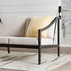 Middlebrook Designs Divanetto da esterno in legno massello