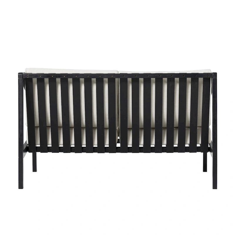 Middlebrook Designs Divanetto da esterno in legno massello