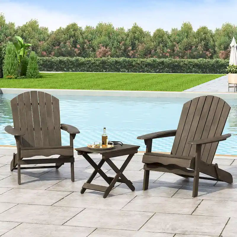 Set da esterno Malibu a 3 pezzi in legno di acacia di Christopher Knight Home