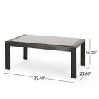 Set da conversazione per 5 persone Giovanna da esterno in alluminio con cuscini resistenti all'acqua di Christopher Knight Home