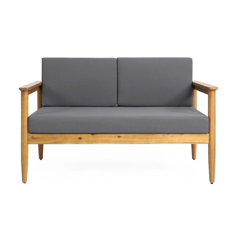 Set da conversazione per esterni Magnolia in legno di acacia di Christopher Knight Home