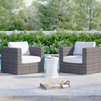 Sedia da giardino con cuscini