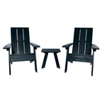 Ensemble de 3 pièces Highwood : 2 chaises Adirondack et 1 table d'appoint