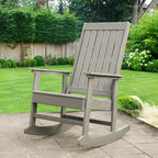 Sedia a Dondolo Adirondack "Island Retreat" in Tek-Wood Ez-Care