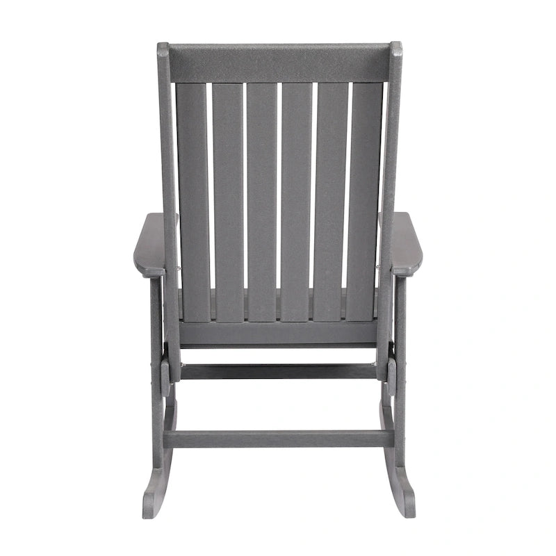 Sedia a Dondolo Adirondack "Island Retreat" in Tek-Wood Ez-Care