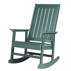 Sedia a Dondolo Adirondack "Island Retreat" in Tek-Wood Ez-Care