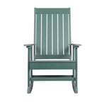 Sedia a Dondolo Adirondack "Island Retreat" in Tek-Wood Ez-Care