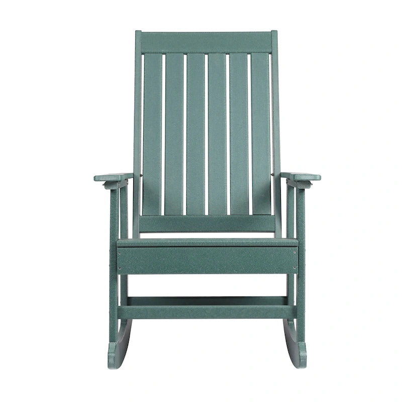 Sedia a Dondolo Adirondack "Island Retreat" in Tek-Wood Ez-Care
