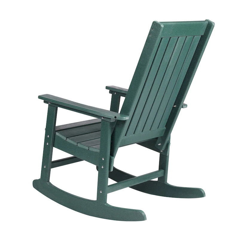 Sedia a Dondolo Adirondack "Island Retreat" in Tek-Wood Ez-Care